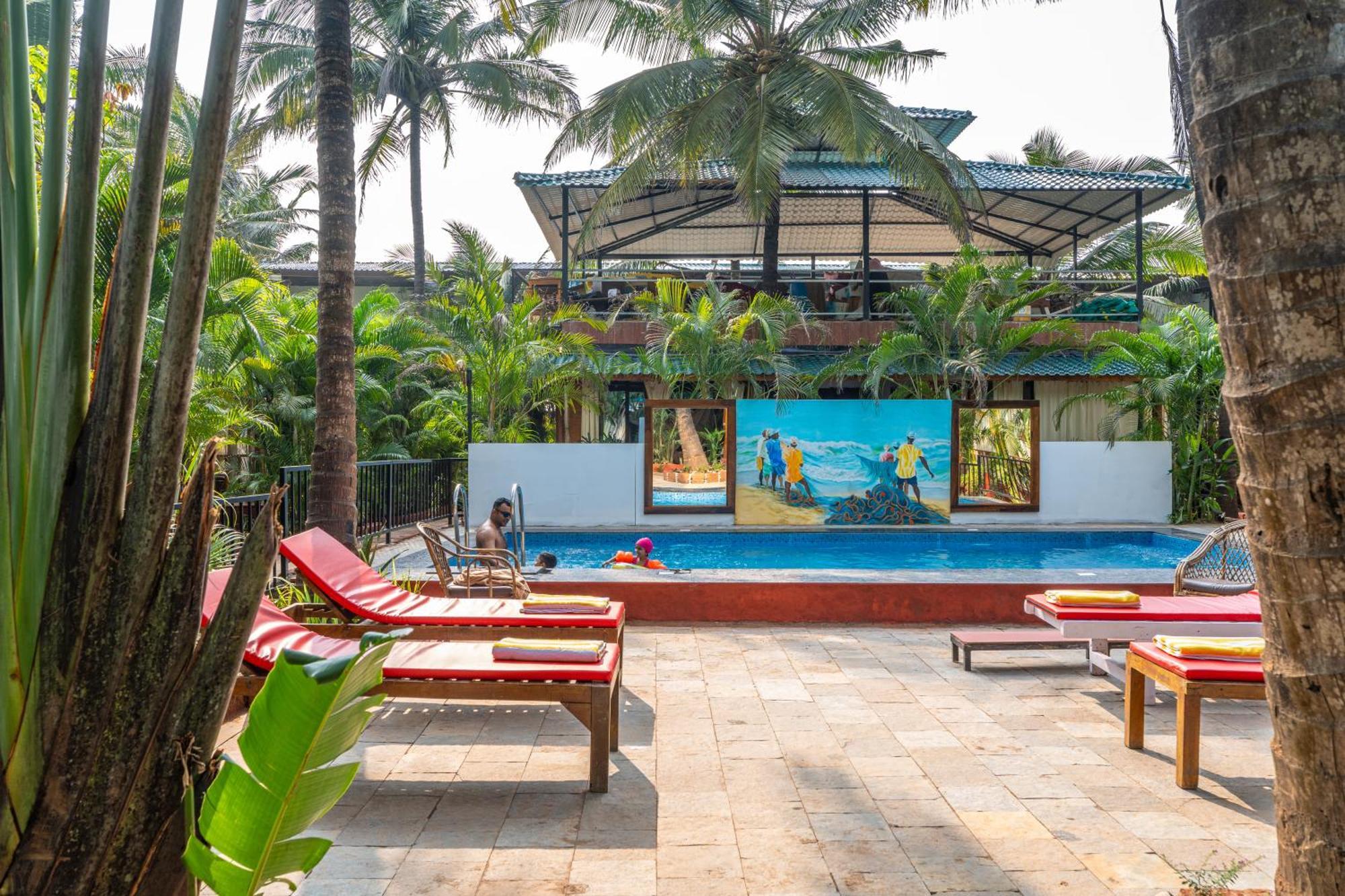 Hotel Simrose Agonda Esterno foto