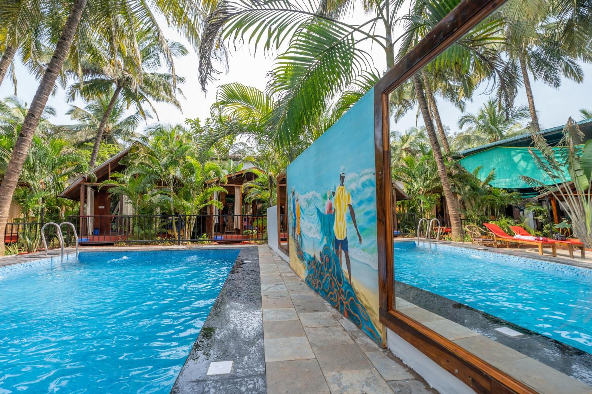 Hotel Simrose Agonda Esterno foto