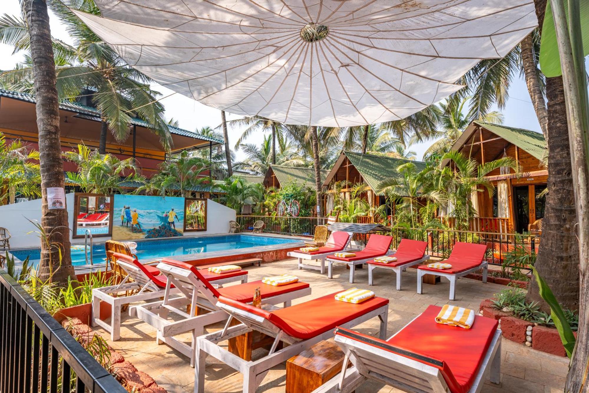 Hotel Simrose Agonda Esterno foto